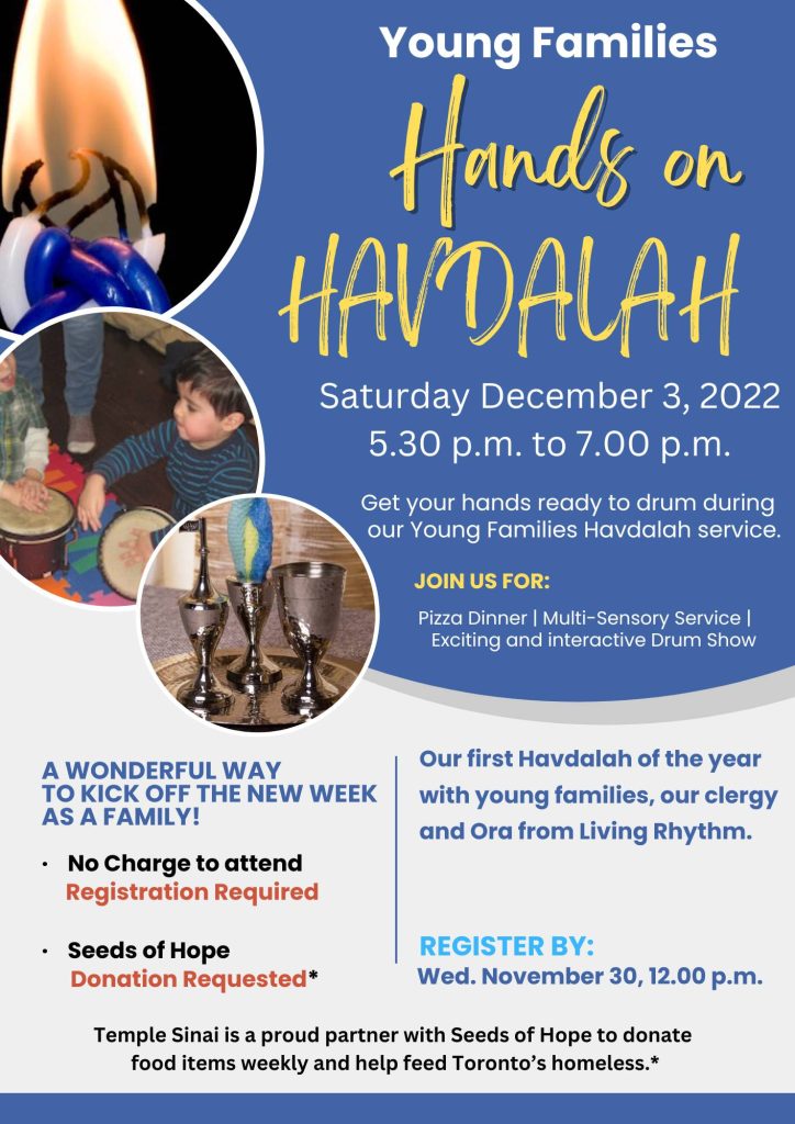 Hands On Havdalah December 3