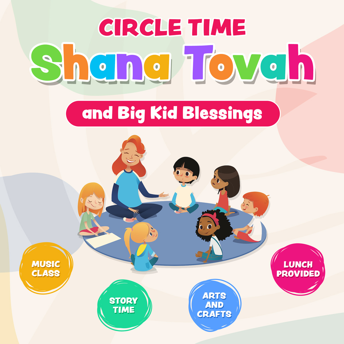 Circle Time Shana Tovah and Big Kid Blessings